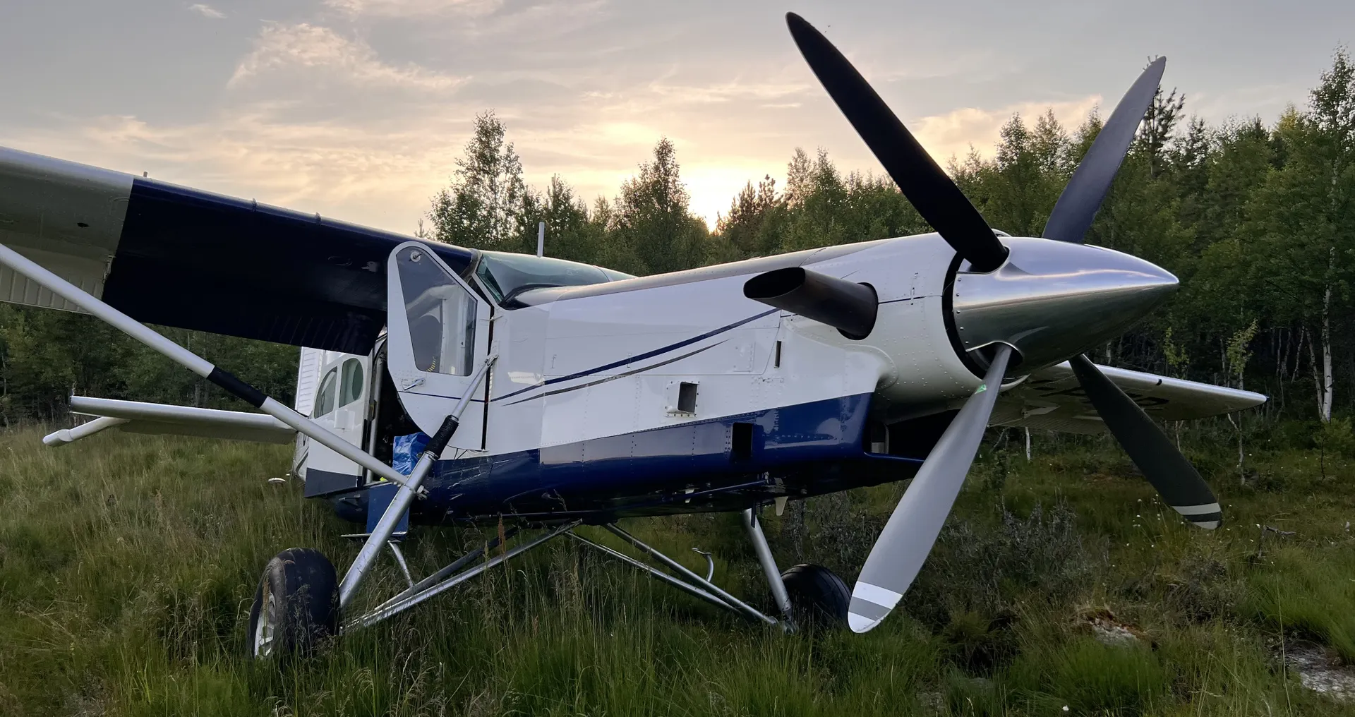 Figure 1. Damage to aircraft